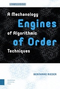 Cover: Engines of Order - Amsterdam University Press