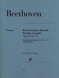 Cover: Ludwig van Beethoven - Klaviersonaten, Band II, op. 26-54, Perahia-Ausgabe - Henle, G&uuml;nter