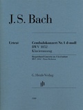Cover: Johann Sebastian Bach - Cembalokonzert Nr. 1 d-moll BWV 1052 - Henle, G&uuml;nter