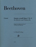 Cover: Ludwig van Beethoven - Violoncellosonate g-moll op. 5 Nr. 2 - Henle, G&uuml;nter