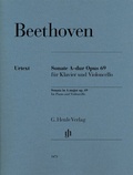 Cover: Ludwig van Beethoven - Violoncellosonate A-dur op. 69 - Henle, G&uuml;nter