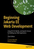 Cover: Beginning Jakarta EE Web Development - APress