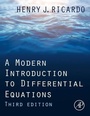 Cover: A Modern Introduction to Differential Equations - Academic Press