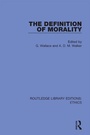 Cover: The Definition of Morality - Routledge