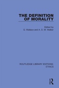Cover: The Definition of Morality - Routledge