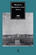 Cover: History of Higher Education Annual: 2000 - Routledge
