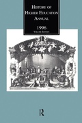 Cover: History of Higher Education Annual: 1996 - Routledge