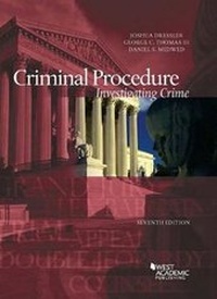 Enlarge image Cover: Criminal Procedure, Investigating Crime - CasebookPlus - West Academic Press