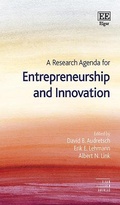 Cover: A Research Agenda for Entrepreneurship and Innovation - Edward Elgar Publishing