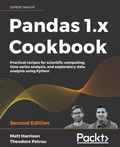 Cover: Pandas 1.x Cookbook - Packt Publishing
