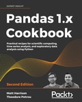 Cover: Pandas 1.x Cookbook - Packt Publishing Limited