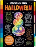 Cover: Scratch and Draw Halloween - Scratch Art Activity Book - Two Windmills Limited