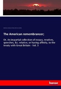 Cover: The American remembrancer; - Hansebooks