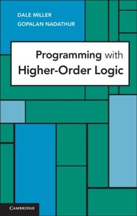 Enlarge image Cover: Programming with Higher-Order Logic - Cambridge University Press