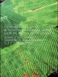 Abbildung von: Commercial and Business Organizations Law in Papua New Guinea - Routledge Cavendish