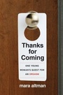 Cover: Thanks for Coming - HarperCollins