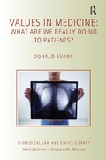 Cover: Values in Medicine - Routledge Cavendish