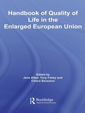 Cover: Handbook of Quality of Life in the Enlarged European Union - Routledge