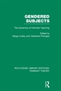 Cover: Gendered Subjects (RLE Feminist Theory) - Routledge