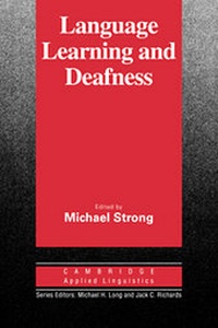 Enlarge image Cover: Language Learning and Deafness - Cambridge University Press