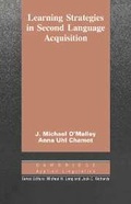 Cover: Learning Strategies in Second Language Acquisition - Cambridge University Press