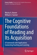 Cover: The Cognitive Foundations of Reading and Its Acquisition - Springer