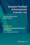 Cover: Investor-State Dispute Settlement and National Courts - Springer