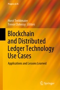 Cover: Blockchain and Distributed Ledger Technology Use Cases - Springer