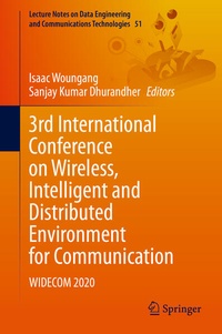 Enlarge image Cover: 3rd International Conference on Wireless, Intelligent and Distributed Environment for Communication - Springer