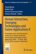 Cover: Human Interaction, Emerging Technologies and Future Applications II - Springer