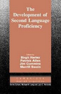 Enlarge image Cover: The Development of Second Language Proficiency - Cambridge University Press