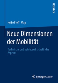 Abbildung von: Neue Dimensionen der Mobilität - Springer Gabler