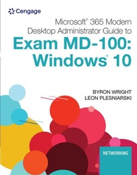 Abbildung von: Microsoft 365 Modern Desktop Administrator Guide to Exam MD-100 - Course Technology Inc