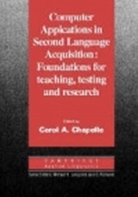 Enlarge image Cover: Computer Applications in Second Language Acquisition - Cambridge University Press