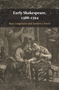 Cover: Early Shakespeare, 1588-1594 - Cambridge University Press