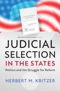 Cover: Judicial Selection in the States - Cambridge University Press