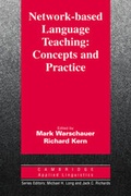 Cover: Network-Based Language Teaching: Concepts and Practice - Cambridge University Press