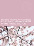 Cover: Ethics and Management in the Public Sector - Routledge