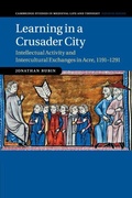 Cover: Learning in a Crusader City - Cambridge University Press