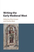 Cover: Writing the Early Medieval West - Cambridge University Press