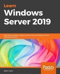 Enlarge image Cover: Learn Windows Server 2019 - Packt Publishing