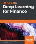 Cover: Hands-On Deep Learning for Finance - Packt Publishing