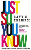 Cover: Just So You Know - Parthian Books