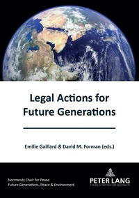 Abbildung von: Legal Actions for Future Generations - Peter Lang Verlag
