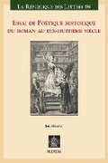 Cover: Essai de Poetique historique du roman au dix-huitieme siecle - Peeters Publishers