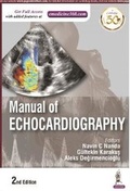 Cover: Manual of Echocardiography - Jaypee Brothers Medical Publishers