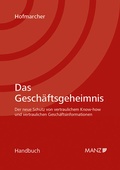 Cover: Das Gesch&auml;ftsgeheimnis - Manz