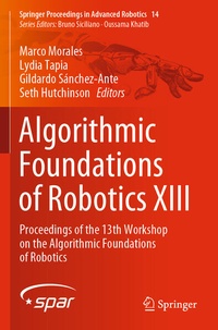 Enlarge image Cover: Algorithmic Foundations of Robotics XIII - Springer
