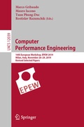 Cover: Computer Performance Engineering - Springer