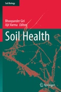 Cover: Soil Health - Springer